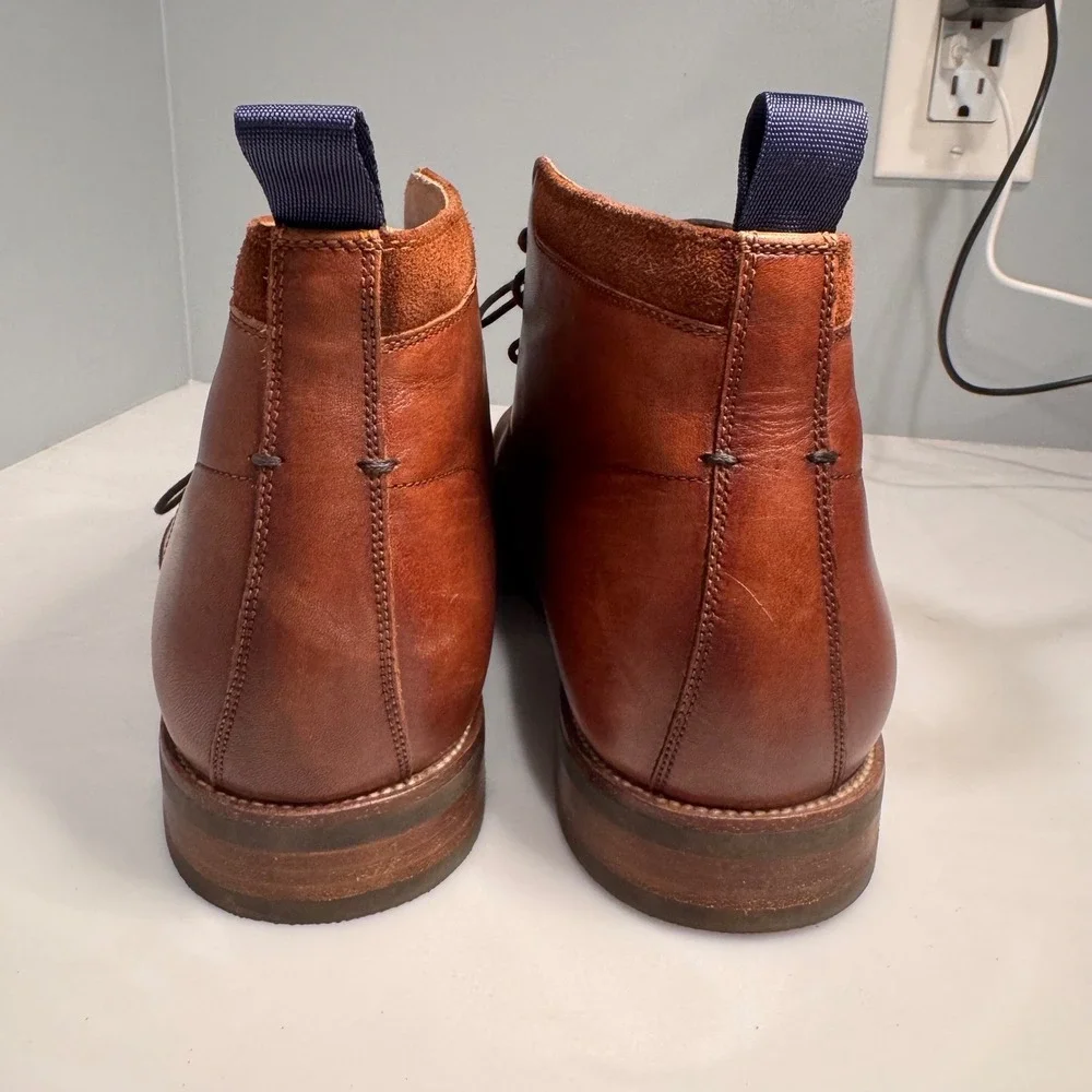 Florsheim Brown Leather‎ Chukka Boots Comfortech Heritage Mens SZ 11.5M